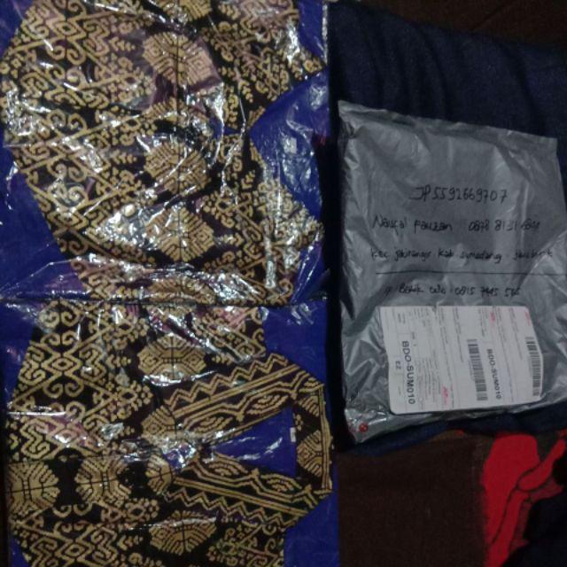 Batik Couple Baju Pasangan Terbaru 2021 Maura Couple - Sania Ruffle Batik Couple Ori Ndoro Jowi Dnt