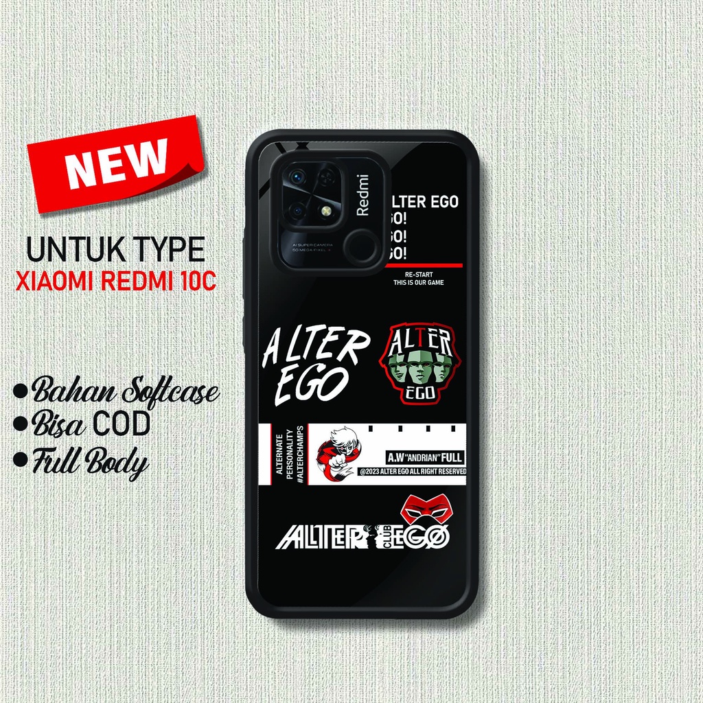 Case Redmi 10C - Hardcase Xiaomi Redmi 10C  - Softcase Xiaomi Redmi 10C - Cassing Elegant Xiaomi Red