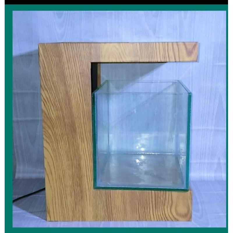 aquarium mini display kabinet mewah harga murah soliter