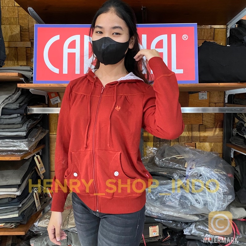 Sweater Cardinal Girl / Jaket Cewek Sweater Cardinal Original