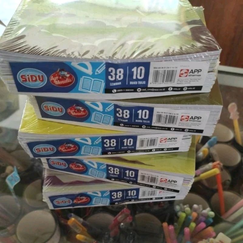 

Buku tulis SIDU isi 38 lembar