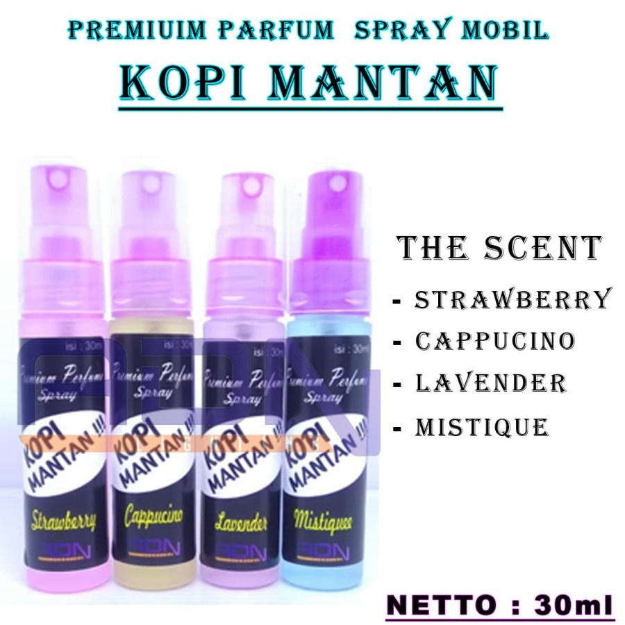 Parfum pengharum dan pewangi Mobil kopi Mantan 30ml by ADN.in