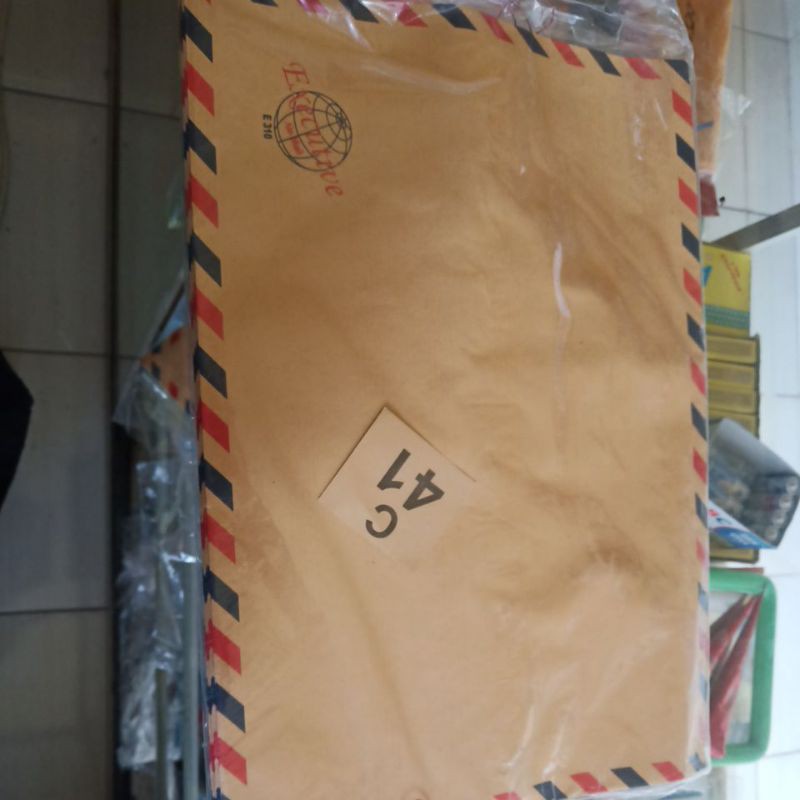 

amplop coklat tali