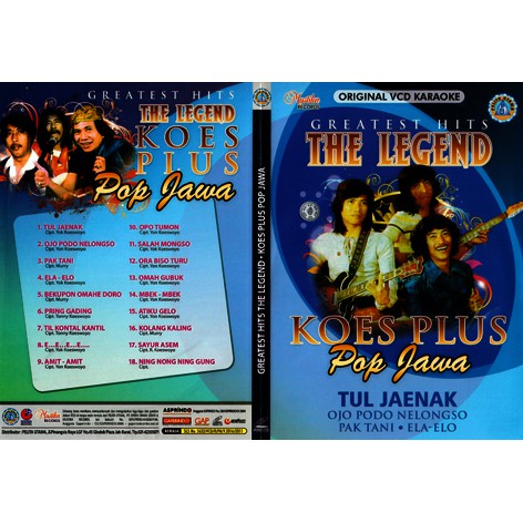 VCD KARAOKE vcd karaoke koes plus pop jawa