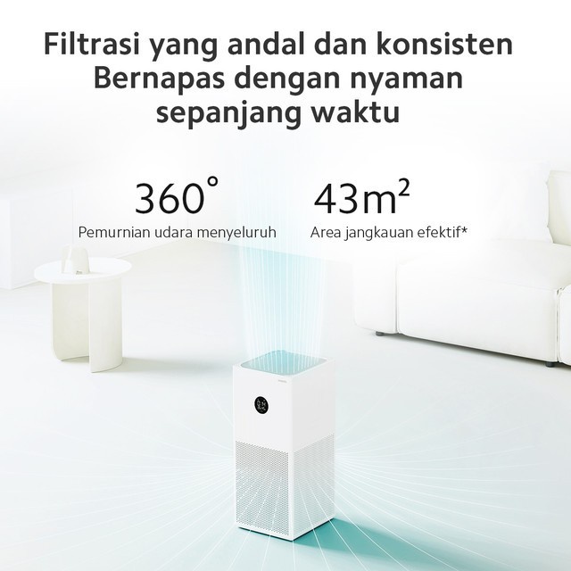 Xiaomi Smart Air Purifier 4 Lite EU - Pembersih Udara 360° 43m²