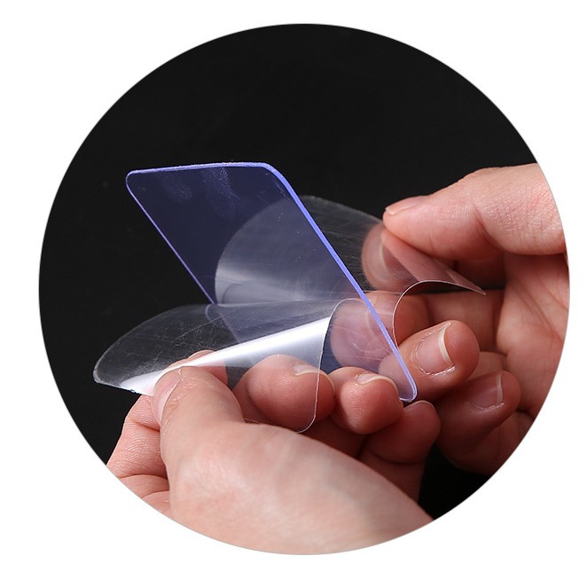 AS193  Double Tape Magic Side Nano Tape Papan Motif Baru Transparan Serbaguna