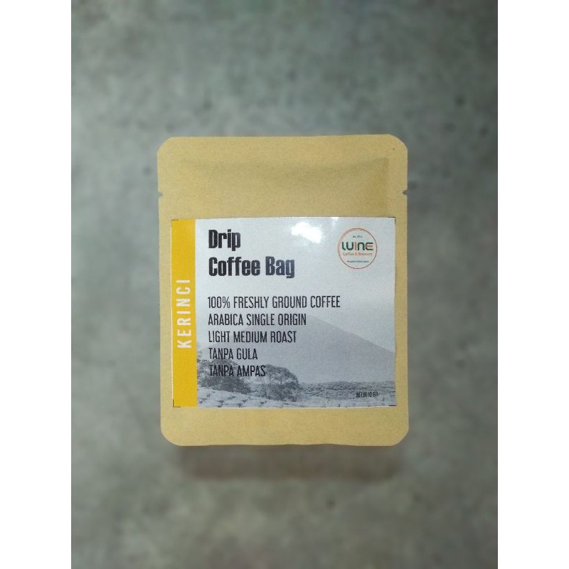 

Luine Coffee Drip Coffee Bag Gunung Kerinci Sachet