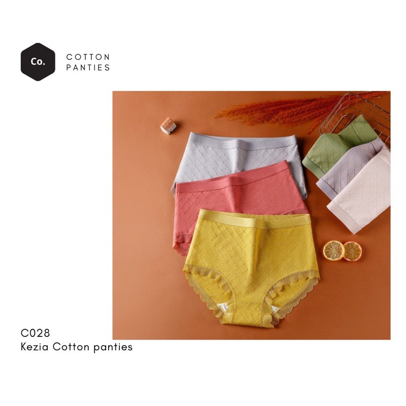 CD Wanita High Waist katun celana dalam cewek katun