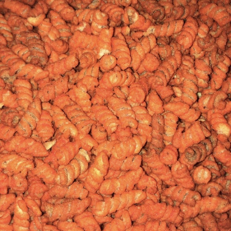 

Makaroni Spiral 250 gram | Makaroni Spiral Pedas Daun Jeruk | Fusili Pedas