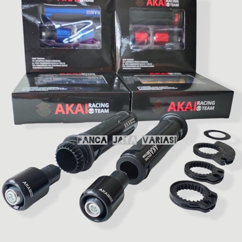 Handgrip Motor Variasi Akai Racing + Gas Kit Premium Original Universal Semua Motor