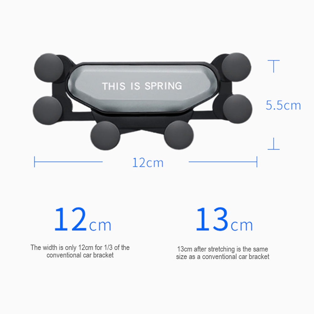 Braket Stand Holder Smartphone Mount Air Vent Mobil Untuk Navigasi