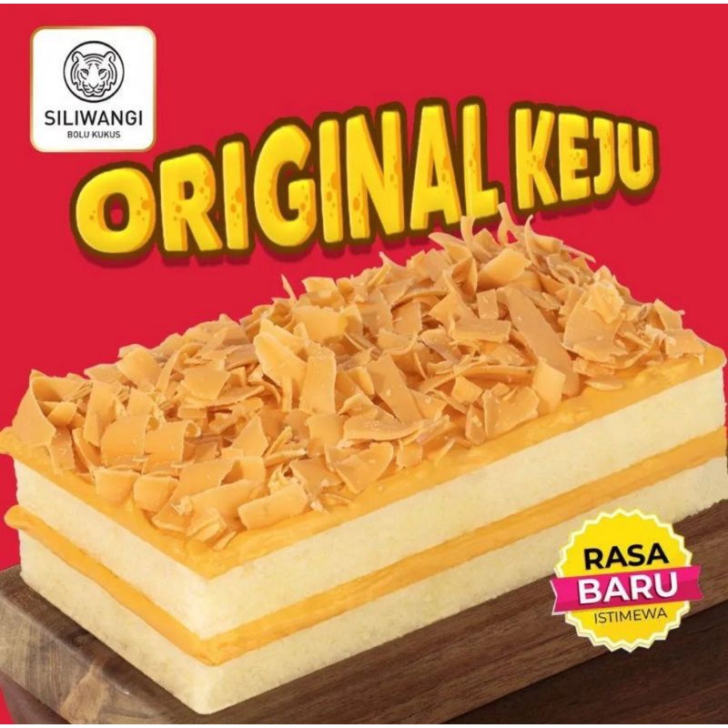 

Siliwangi bolu kukus rasa original keju