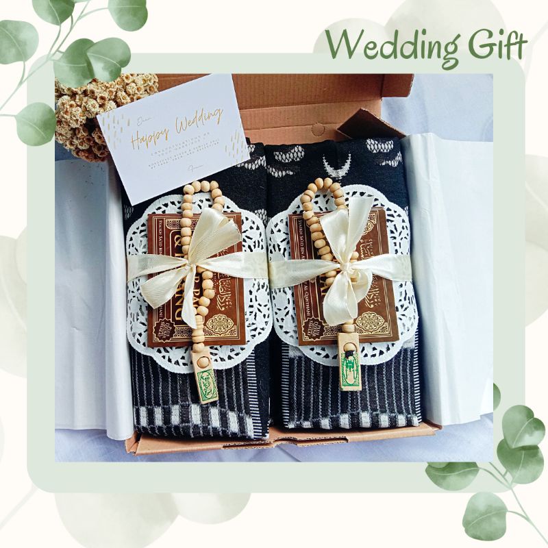 KADO PERNIKAHAN SPESIAL WEDDING GIFT KADO ALAT SHOLAT SPESIAL WEDDING GIFT COUPLE