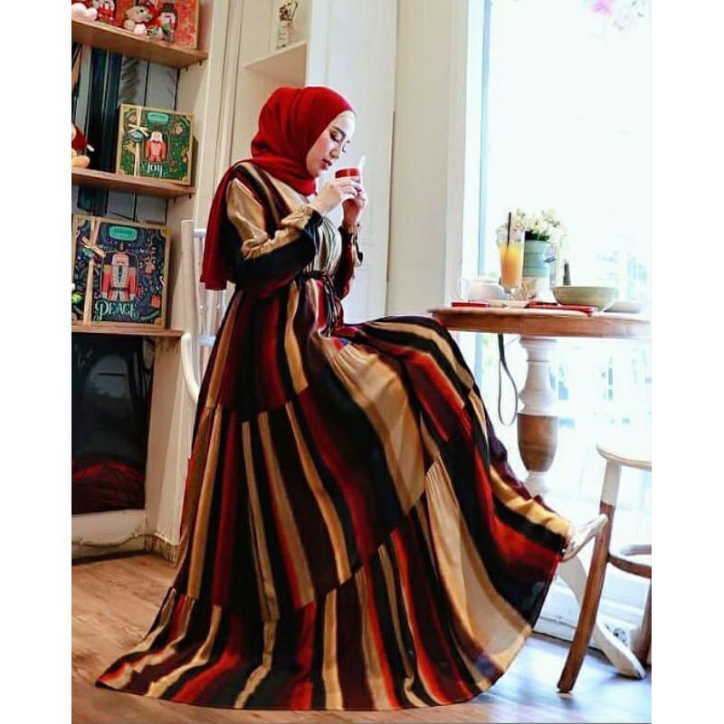 FATINA DRESS // GAMIS STRIPE LINE