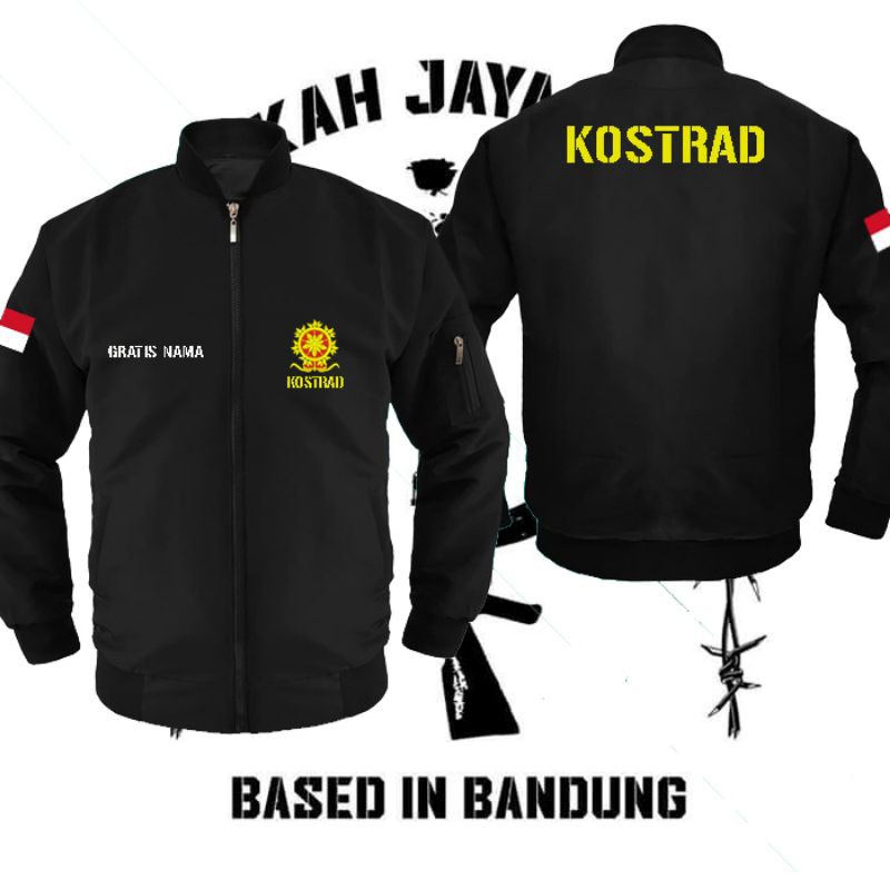 Jaket Bomber Kostrad TNI AD