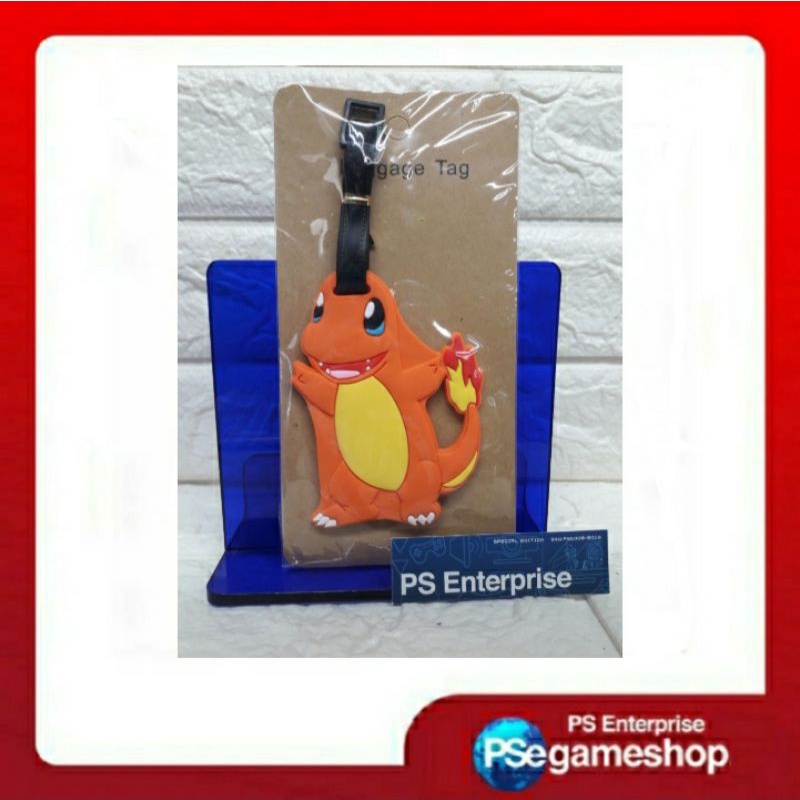 Luggage Tag Pokemon Charmander Fire