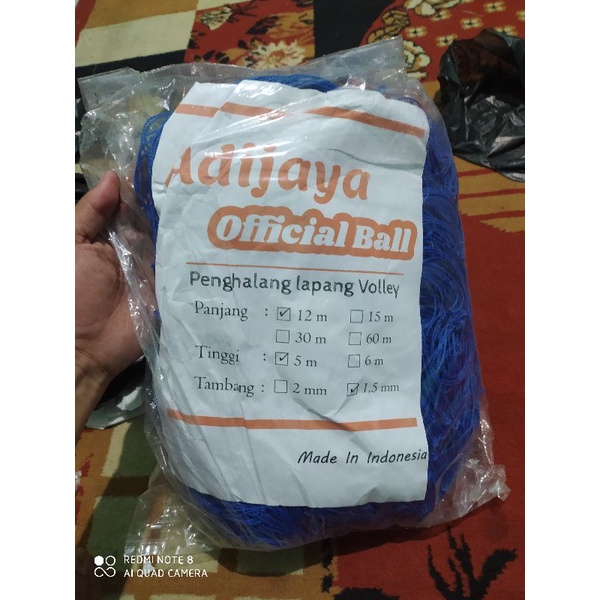 JARING PEMBATAS LAPANGAN VOLLY VOLI