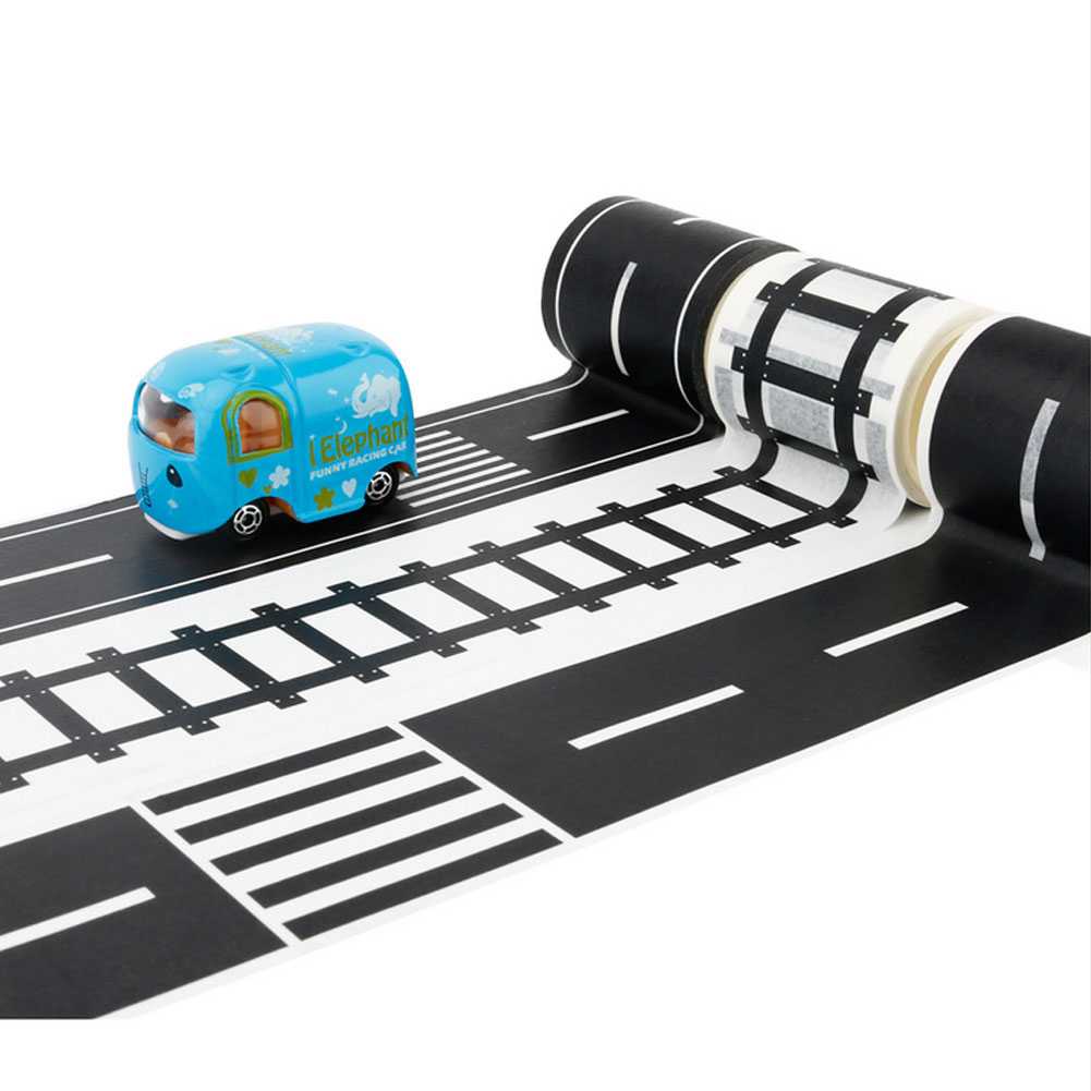 (BISA COD) RVOSTR UHOME Lakban Lintasan Mainan Anak Play Tape Road 48mm - HX-6005