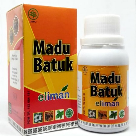 Madu Batuk EL IMAN BPOM 175gr - Madu ELIMAN Obat Batuk Flu Radang