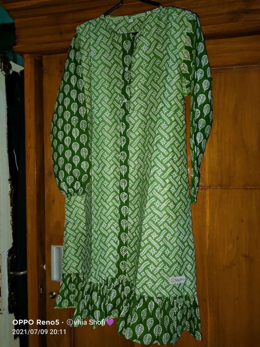 Shanaya Batik Tunik Havana Batik Cap Garutan Batik Modern Kekinian