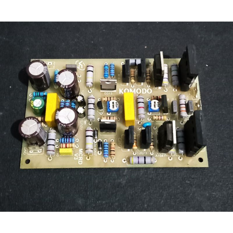 KIT Driver Mono MCRD V3 Low Sub PCB Fiber By Vacco