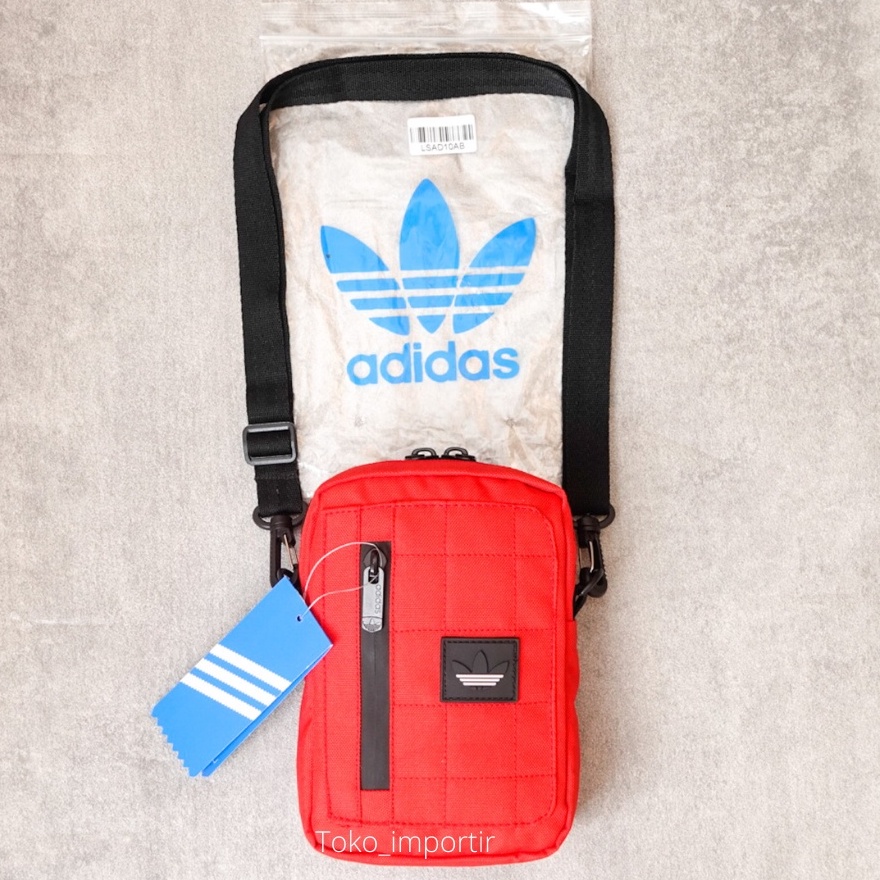 Tas Slingbag Adidas Mini / Tas Selempang Pria Mirror ORI Unisex