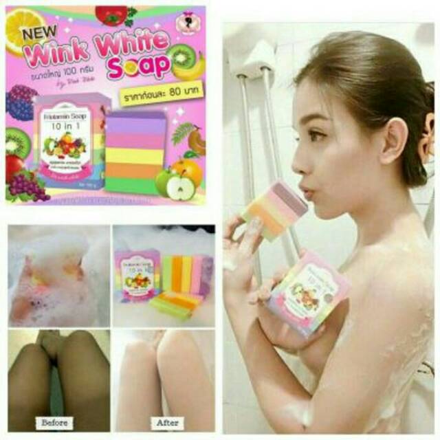 SABUN PEMUTIH THAILAND FRUITAMIN SOAP ORIGINAL