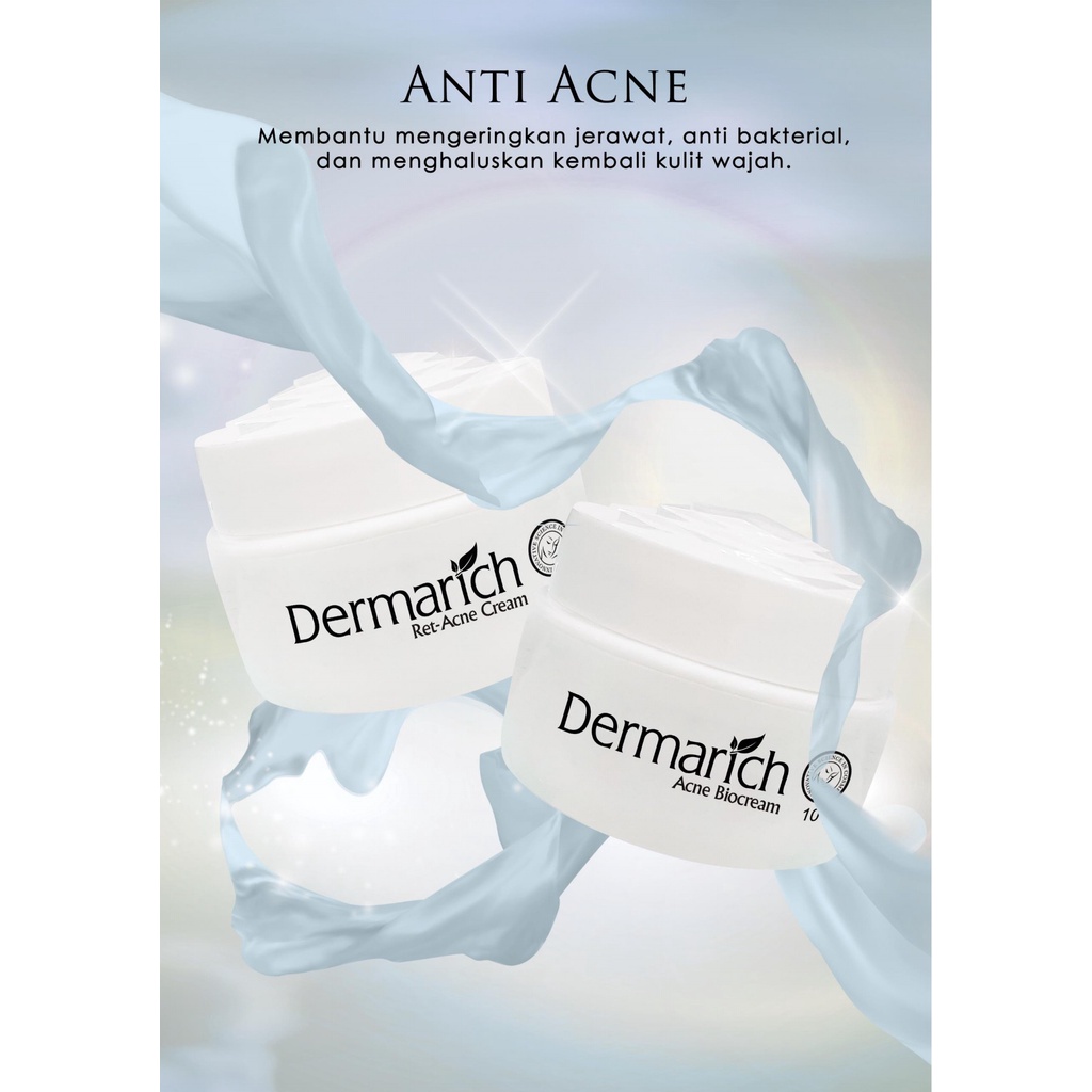 Dermarich Night Cream Krim malam Dermarich HALAL MUI BPOM