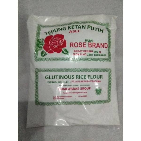 

Tepong ketan Rose Brand