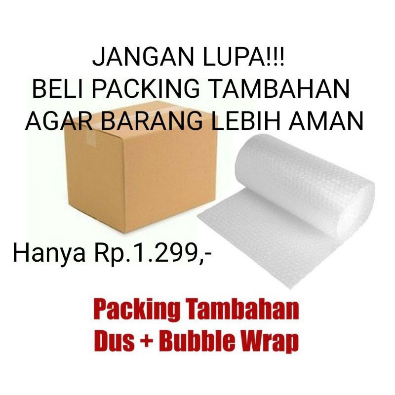 

Packing Tambahan Bubble Wrap