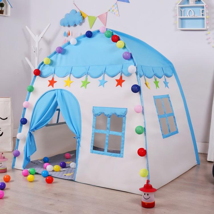 ➱Stock Banyak✹ RHK9V MATOUGUI Tenda Anak Model Rumah Tenda Bermain Princess Castle Outdoor AN8112 98