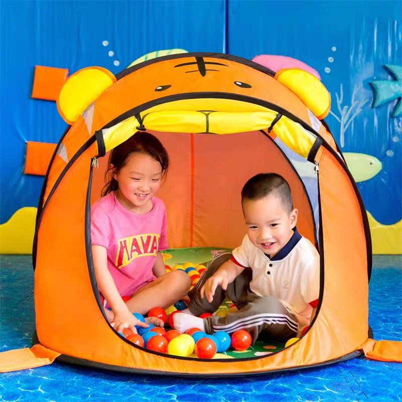 TENDA ANAK MODEL HEWAN BONUS TAS TENDA CAMPING ANAK LIPAT