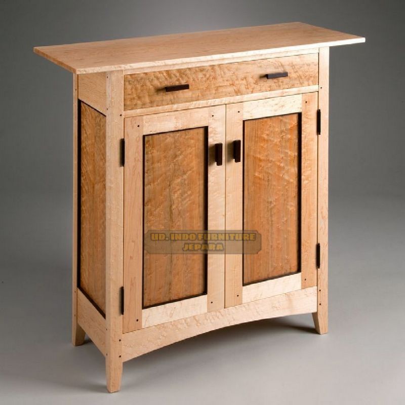 nakas murah minimalis bahan kayu jati jepara terlaris