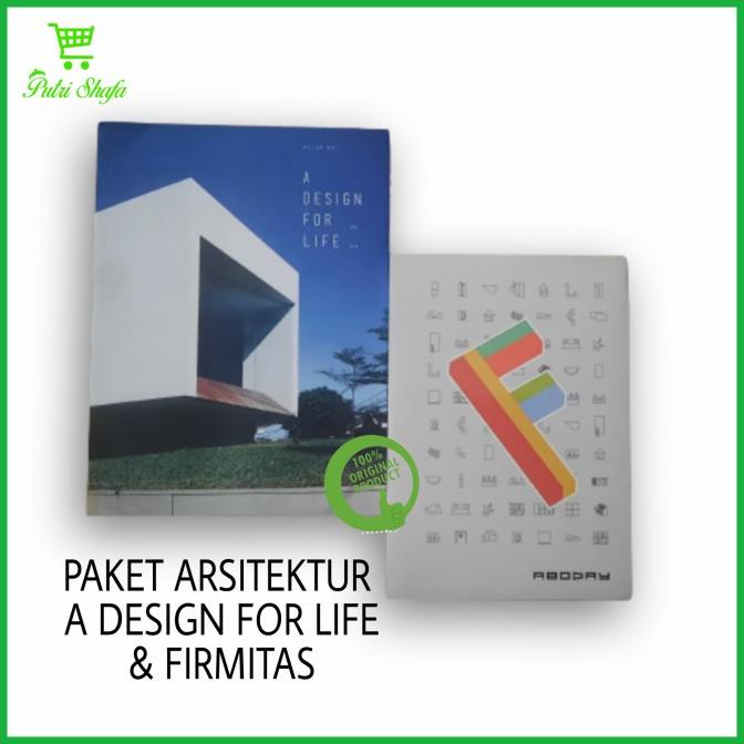 

READYY Buku Paket Arsitektur ( FIRMITAS & A DESIGN FOR LIFE ) PROMO