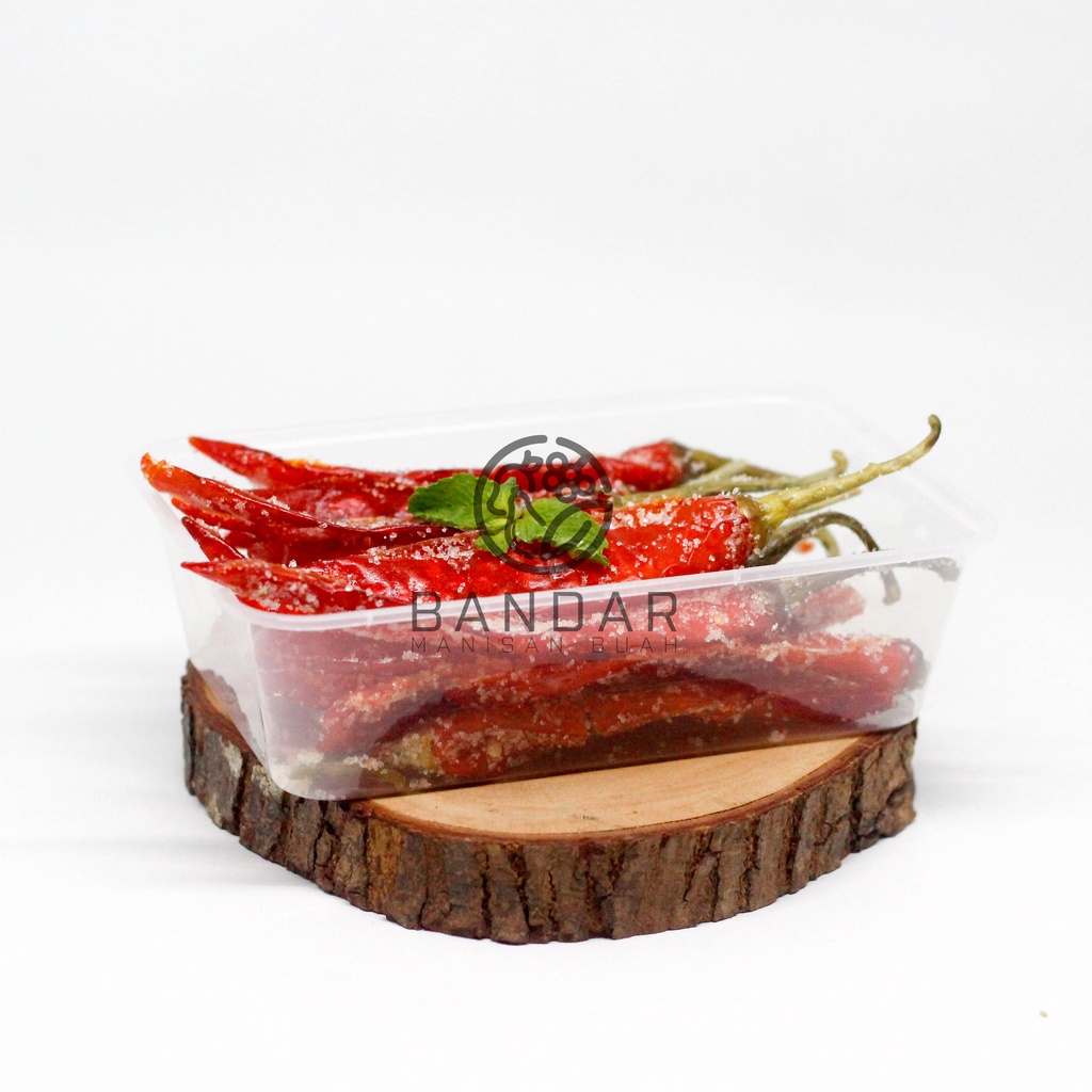 Manisan Cabe | Manisan Buah Cabe Kering 250 Gram | Manisan Cabe Merah Besar | Cabe Merah Besar Kerin
