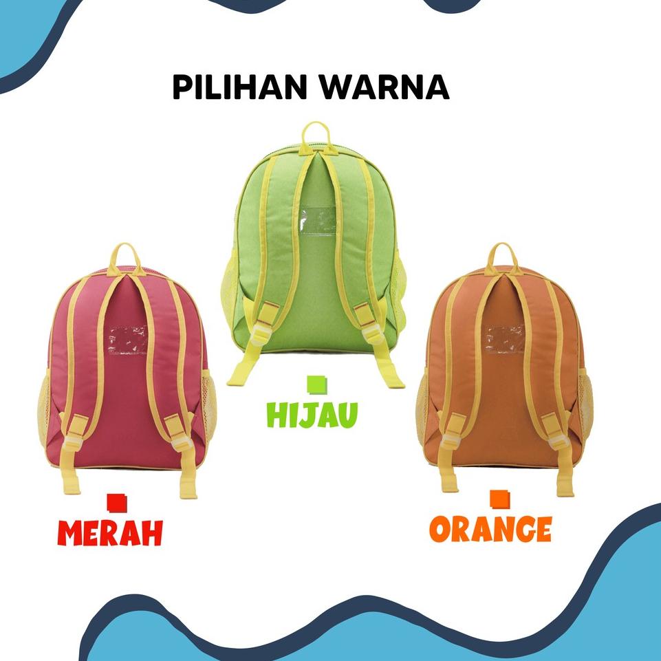 

Oke Price.. [1 HARI JADI] Tas Anak Custom Foto+Nama Aku anak sholeh muslim/ Tas Anak PAUD [Dexter] GDkids.id