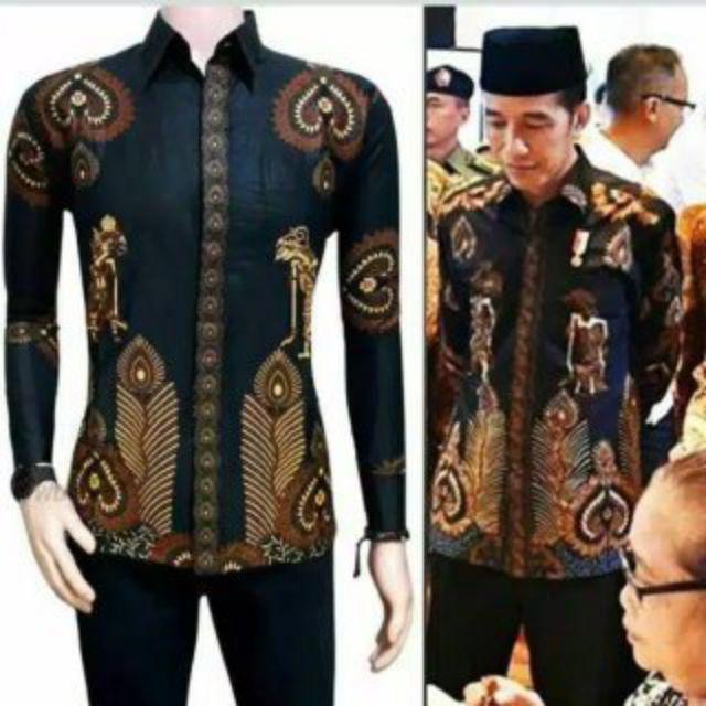 Batik Jokowi Eklusive M.l.xl.xxl.xxxl