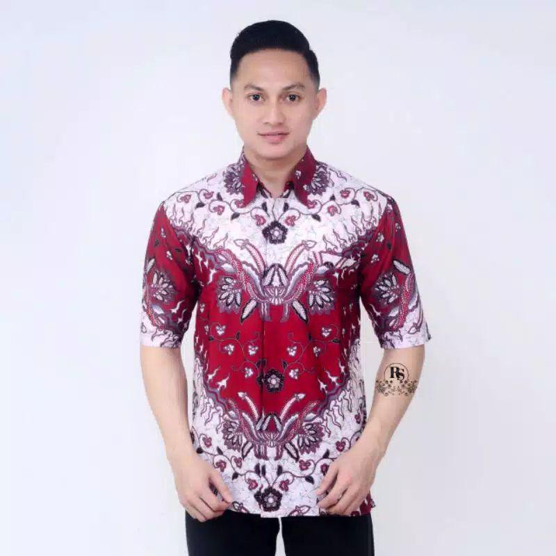 kemeja pria batik pria jumbo M L XL XXL XXXL 4XL 5XL