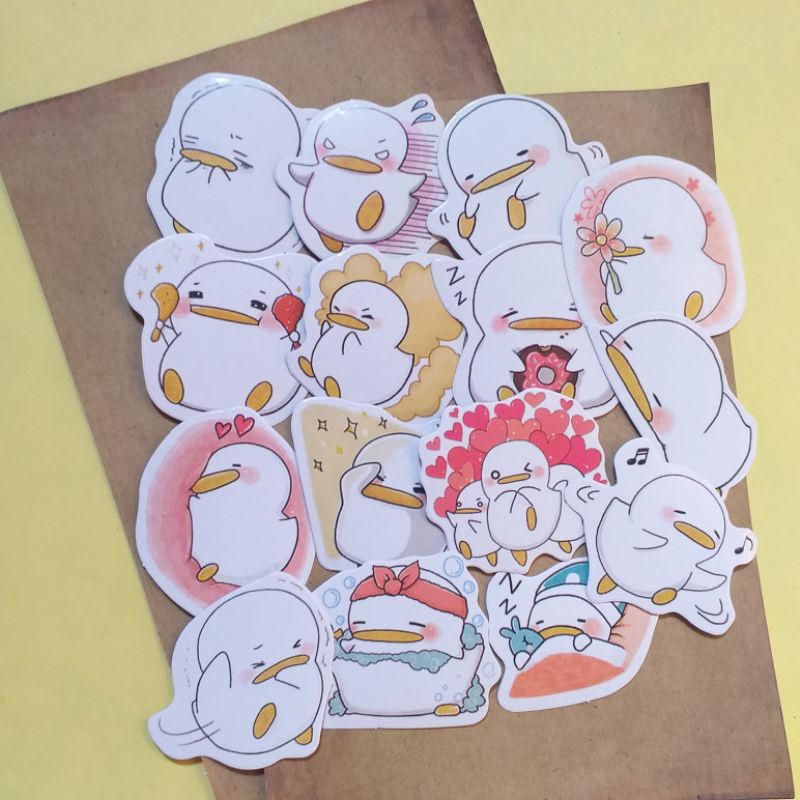 

Sticker aesthetic tumblr fullcolour die cut untuk hias bujo, case dan laptop