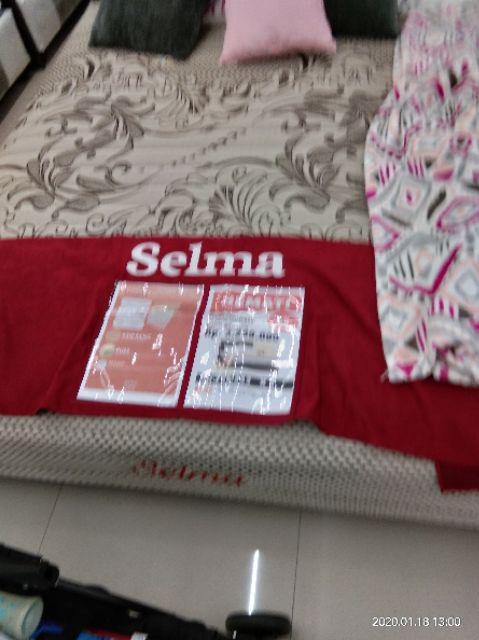 Payung Lipat 3 Saten Kembang Corak Bunga - L3s352