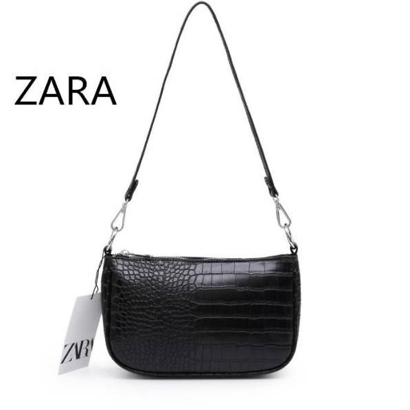 YTA   TAS TOTE BAGS WANITA ZARA_CROCO SELLICA MEDIUM IMPORT # 49852➤♒ (Model Terkini)
