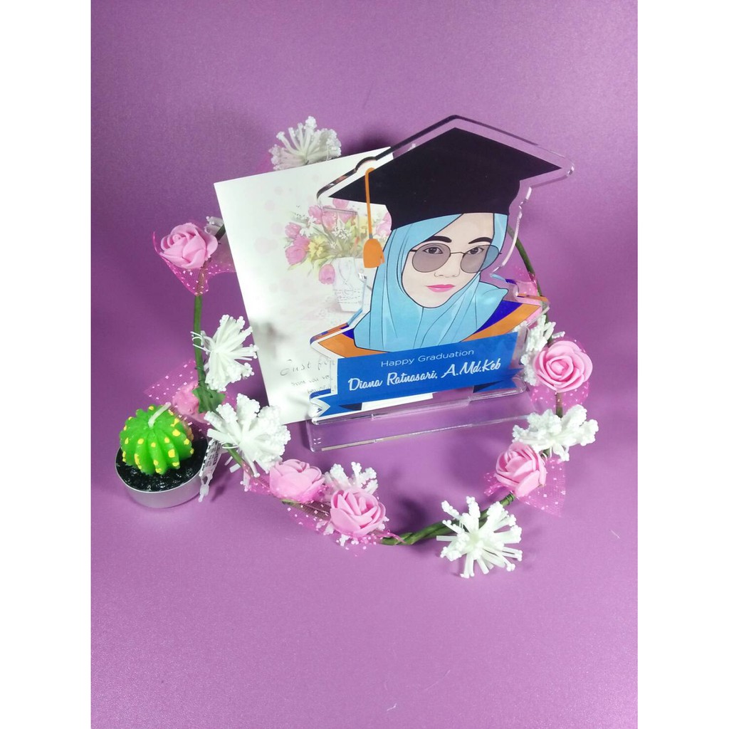 Plakat Vector Custom Akrilik (HARGA TERMASUK DESAIN dan BOX PLAKAT)