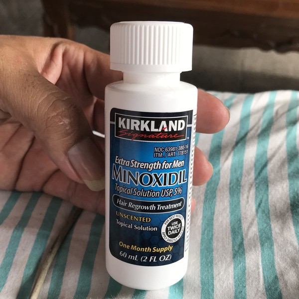 Minoxidil Kirkland Biotin Asli 100% Penumbuh Bulu Rambut Jenggot Jambang Kumis Brewok Alis original