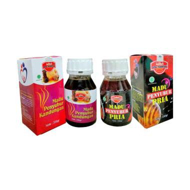 Paket Madu Penyeubur Kandungan &amp; Penyubur pria ATH THOIFAH