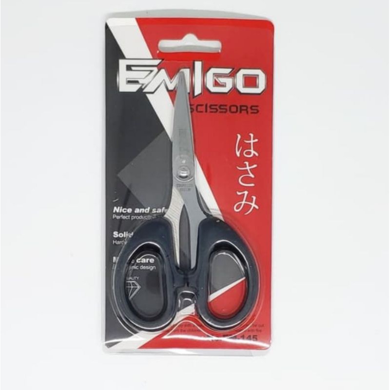 

Gunting Kecil - Emigo 4inch - 13CM - Solid Steel - SharpSafe&Cheap