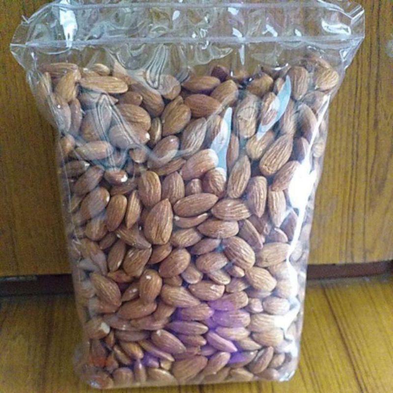 KACANG ALMOND PANGGANG KUPAS ORGANIK 1Kg