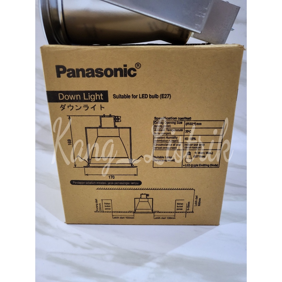 Downlight Panasonic 5&quot; / Downlight 5inch Panasonic NLP73432 NLP73410