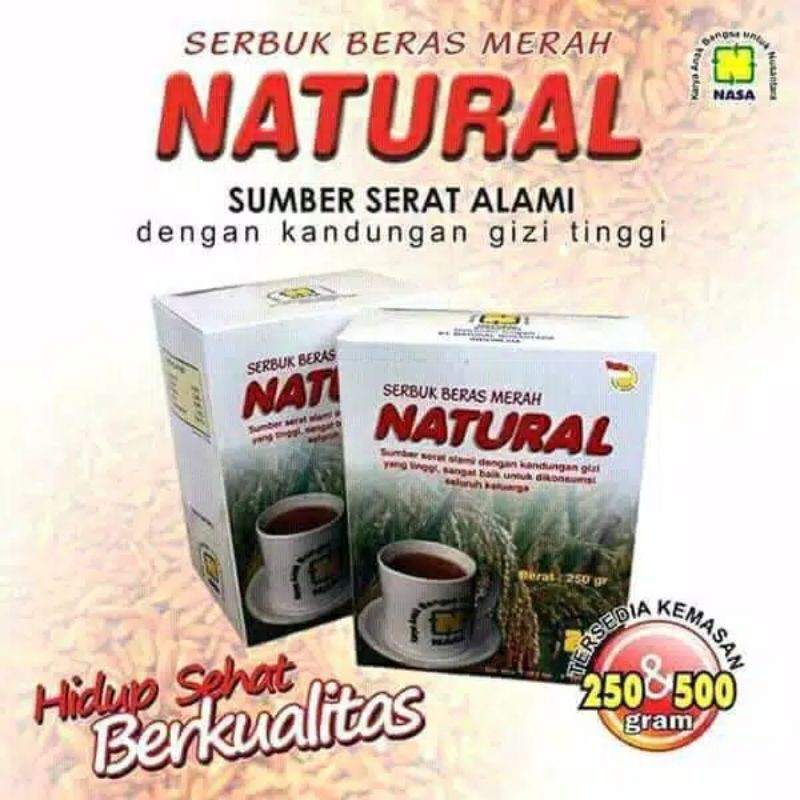 

SERBUK BERAS MERAH NATURAL