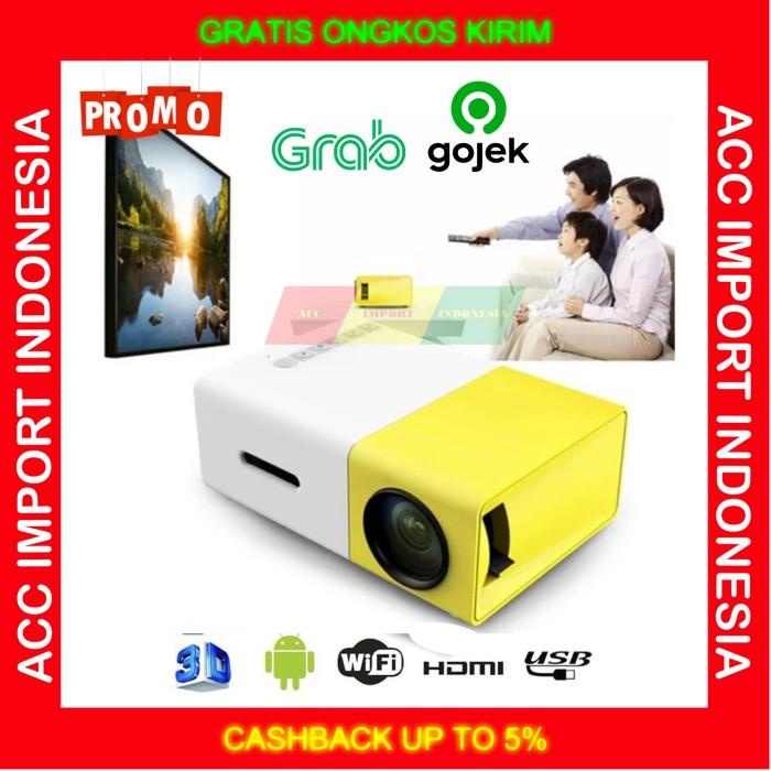 

Irled | Proyektor Mini Portable Led Projector Kerja Yg 300 Pc Laptop Tv Hp Ori