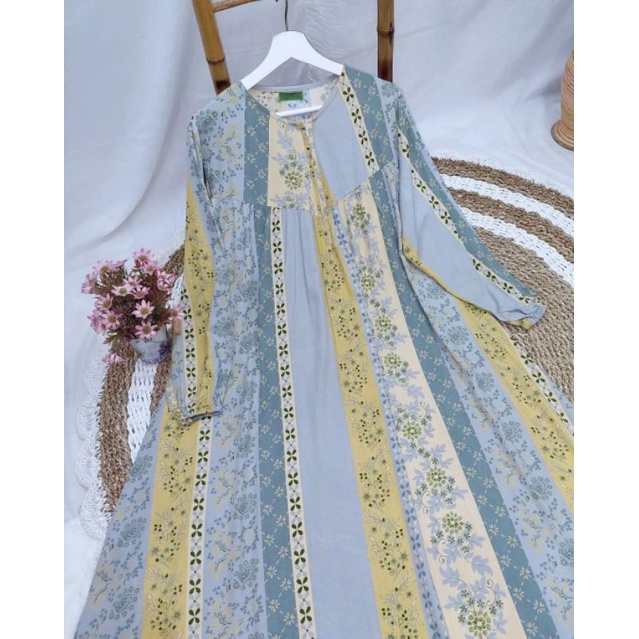 Gamis Rayon Viscose Cutting Los (Oversize) Grosir